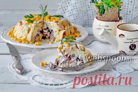 Салат "Кружевница"