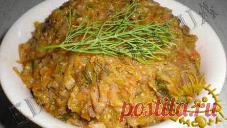 Кулинарный блокнотик для дочери - Закуска из овощей - Кабачковая икра с грибами