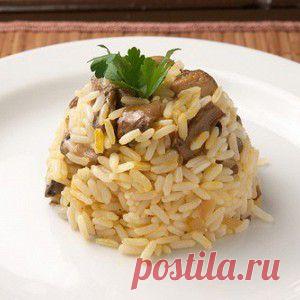 Плов с грибами и кедровыми орешками | Красота Православия