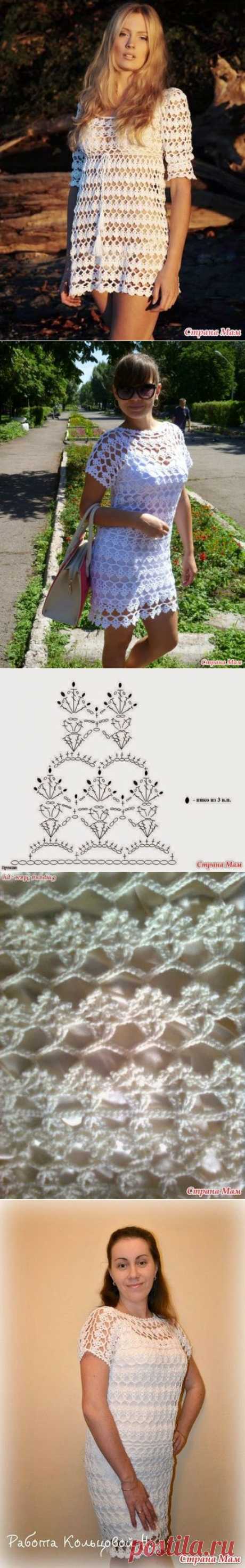 Irish crochet &amp;: Кружевное платье