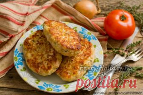 Чудные котлеты с овсяными хлопьями, картофелем и сливками