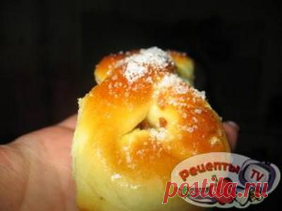 Сдобные булочки с начинкой
