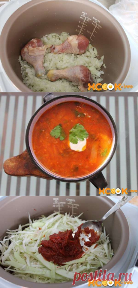 Борщ с курицей в мультиварке – рецепт, как его приготовить вкусно!