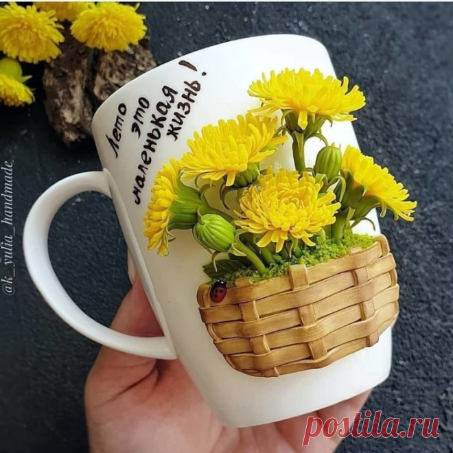Работы с использованием полимерной глины от k_yulia_handmade