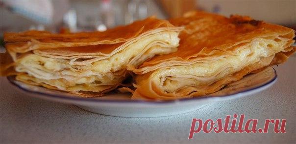 Сырный пирог из армянского лаваша / Необычные решения