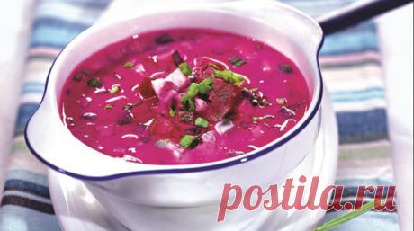 Холодные супы - ochenvkusno.com