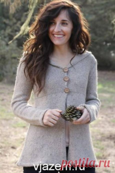 Жакет с деревом из Botanical Knits: перевод Потрясающе красивая модель из "Botanical knits" - жакет с капюшоном и узором "дерево" на спине, перевод на русский язык. Эта модель - творение дизайнера Аланы Дакос, известной своими оригинальными дизайнами с растительными мотивами.