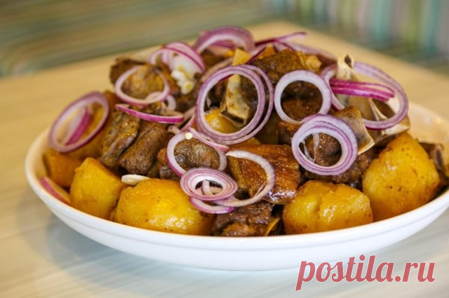 Баранина с картошкой в афганском казане — Д а ч а