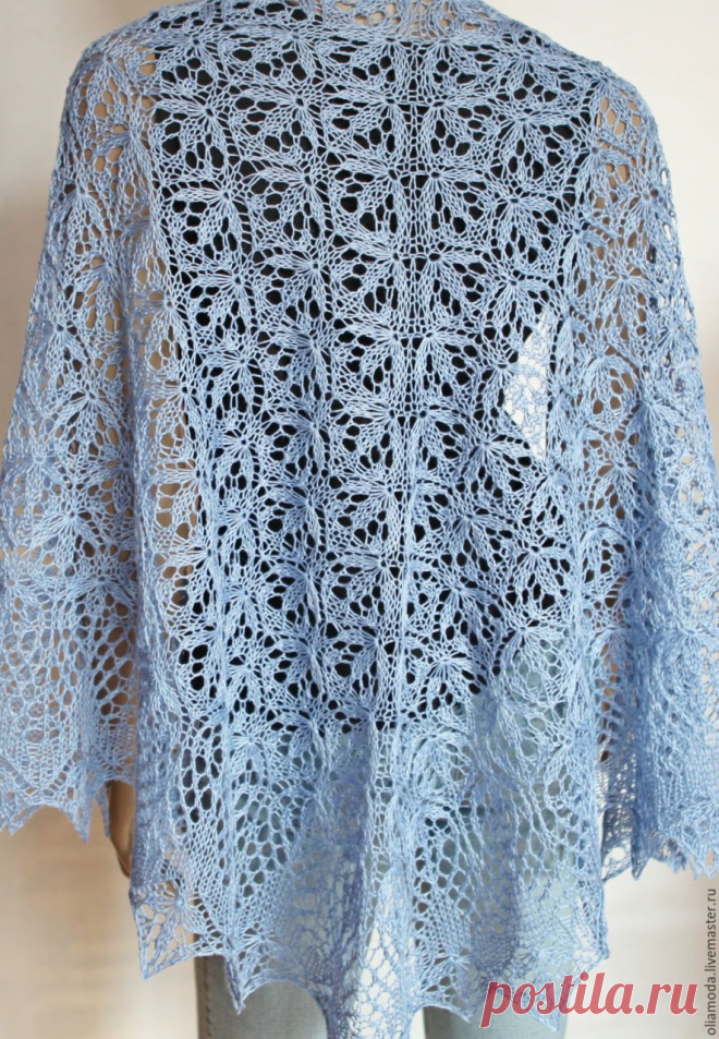 Шаль Цветочное Эхо (Echo FIower Shawl)