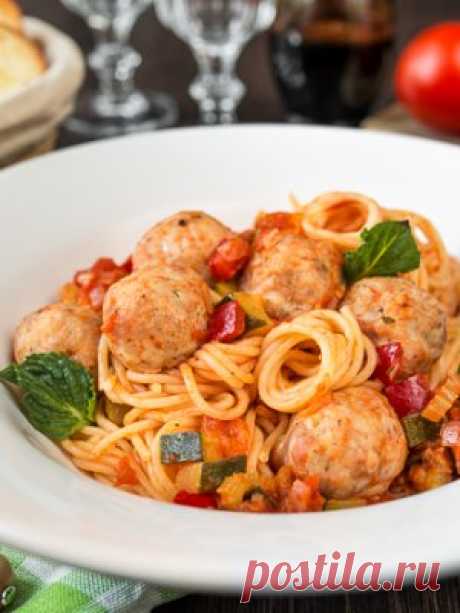 Паста с фрикадельками и овощами: как приготовить - проверенный пошаговый рецепт с фото на Вкусном Блоге