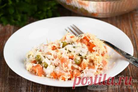 Салат с красной рыбой слоями. Для меня это лучшее сочетание продуктов (рецепт с фото) | Совет да Еда | Яндекс Дзен
