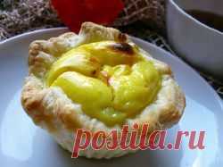 Слойки заграничные со сгущенкой и лаймом - кулинарный рецепт.