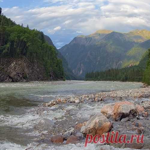 Река Китой, левый приток Ангары.