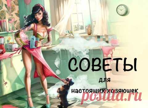 Советы настоящим хозяюшкам на все случаи жизни!