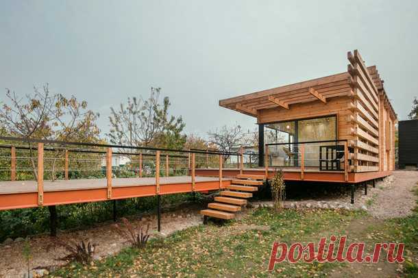 Дачный домик вблизи Минска: работа Андруся Bezdar, основателя студии Zrobym Architects | AD Magazine