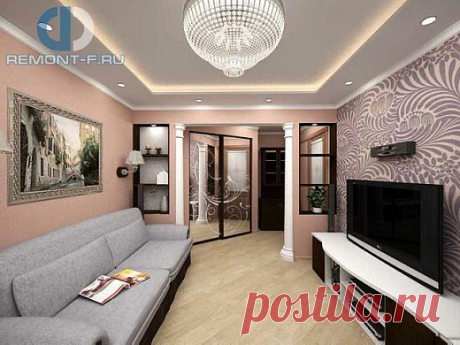 Интерьер квартиры 44 кв. м в стиле неоклассика. 35 фото