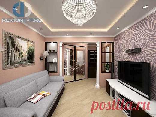 Интерьер квартиры 44 кв. м в стиле неоклассика. 35 фото