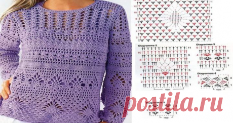 BLUSAS / PATRONES A CROCHET | Crochet.eu