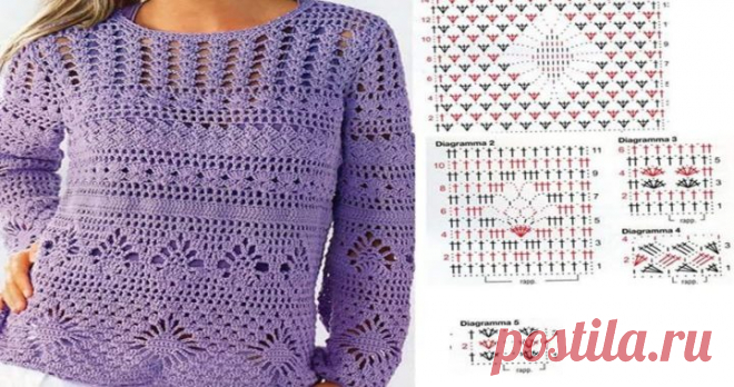 BLUSAS / PATRONES A CROCHET | Crochet.eu