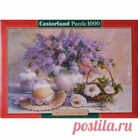 Пазл 1000 деталей Castorland: День цветов (C-102006) (Flower Day, Trisha Hardwick) - купить в Москве и России. Фото, цена, отзывы!