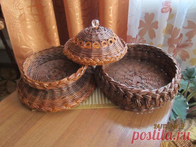 МК Плетение из газет "Коса" + Видео Урок и МК "Загибка"