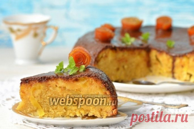 Кукурузно-ананасовый пирог в мультиварке на Webspoon.ru