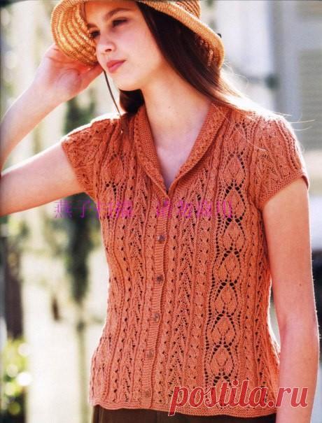 кофточка на пуговичках