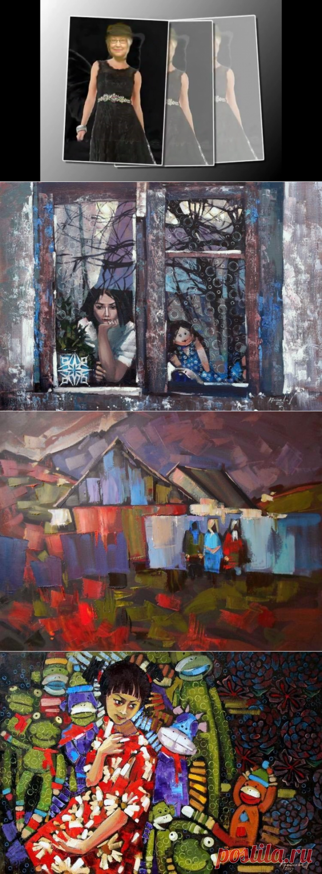 Насыщенные картины Анастасии Крайневой. "Счастье — это дорога..."