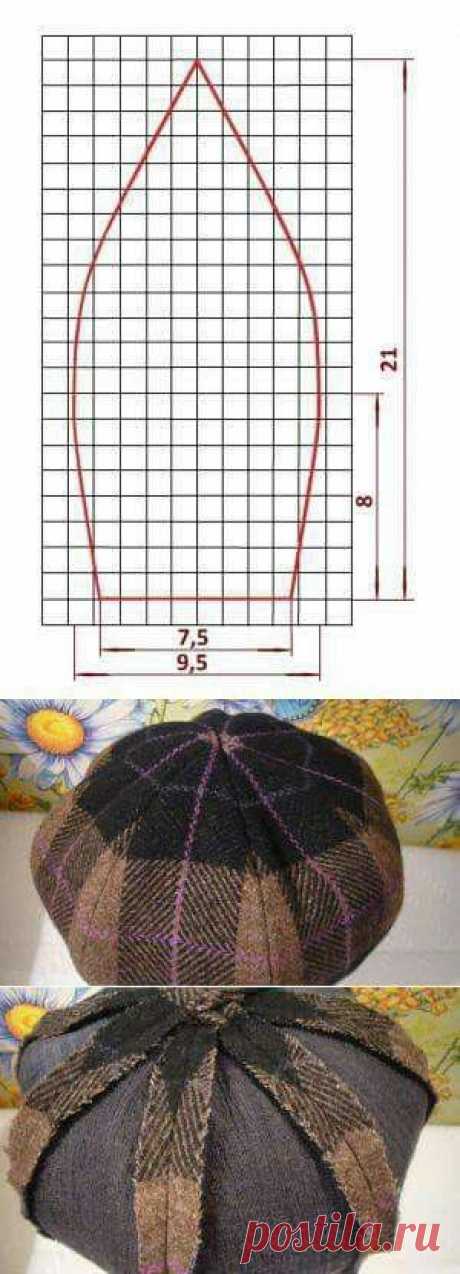 берет из ткани