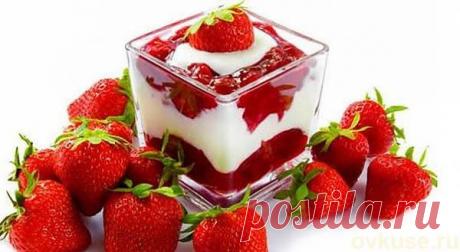 Клубничный десерт - Простые рецепты Овкусе.ру