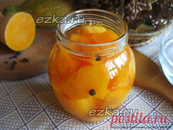Тыква как ананас - вкус ананаса, а по виду - манго - Простые рецепты Овкусе.ру