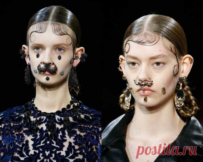 Просто ВАУ!!! Украшения на показе Givenchy 2015/2016