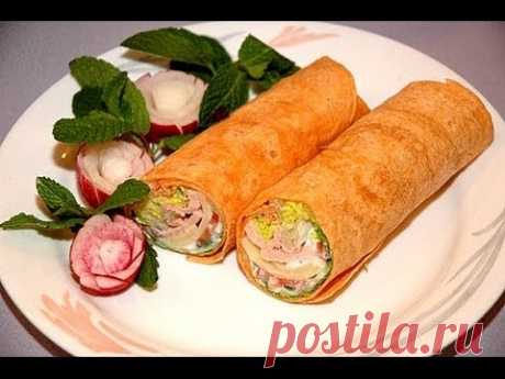 Просто Вкусно - Вьетнамские Блинчики &quot;Фо&quot; - Рецепт / Закуска - YouTube