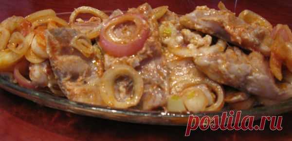 Сельдь маринованная по-корейски