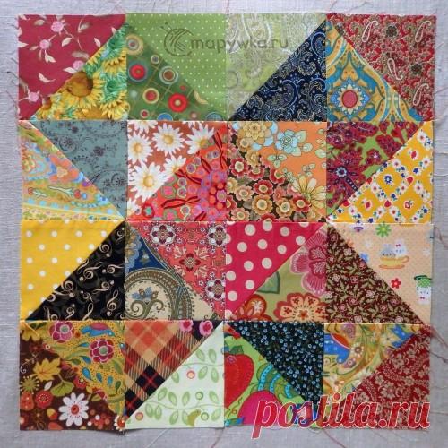 Пэчворк-звезды для нового проекта