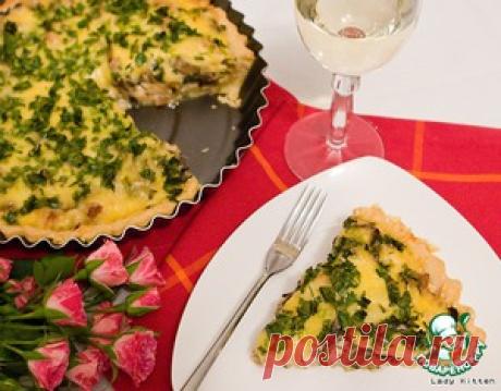 Французский киш с курицей и грибами - кулинарный рецепт