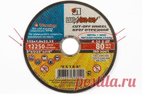 Какой стороной правильно ставить диск на болгарку. Есть ли разница? Оказывается, огромная! | Дачный СтройРемонт | Яндекс Дзен