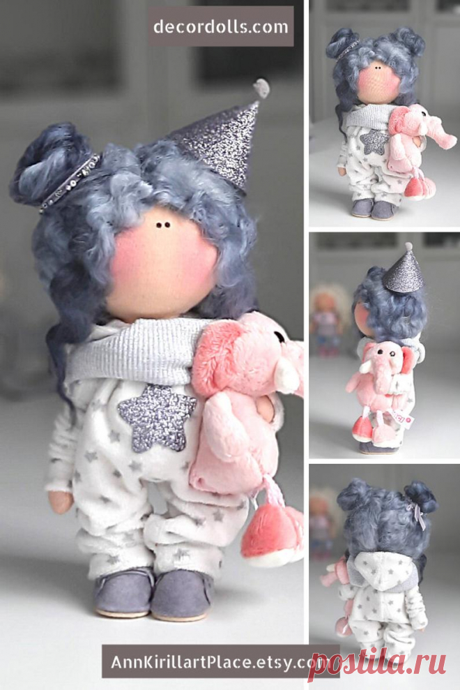 Winter Present Idea Doll Interior Decoration Doll Nursery | Etsy