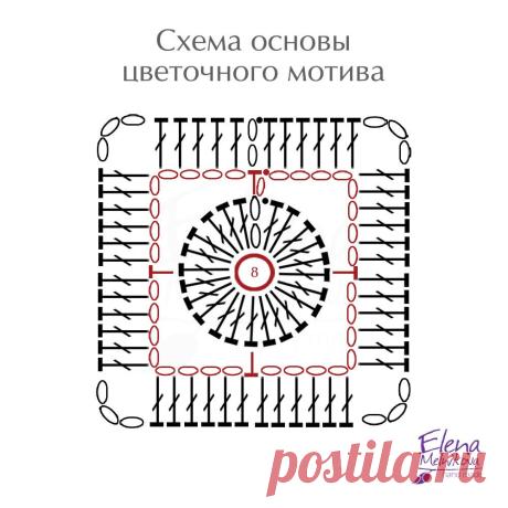 Цветочные мотивы крючком | Crochet-Story.ru