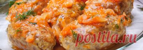 Гречаники из мяса в томатном соусе • Рецепт Аппетитные гречаники из мяса в томатном соусе, приготовленные в сковороде, очень вкусные и сытные.