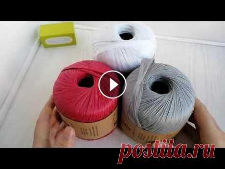 Шляпа из рафии. Часть 1. Обзор пряжи Crochet from raffie. Part 1. Сегодня купила такие ниточки. Хотя нитками мне их сложно назвать, по-моему лучшее название - бумажный шнурок. В следующих...