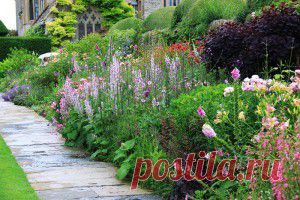 САДЫ LYTES CAREY MANOR. ГРАФСТВО СОМЕРСЕТ