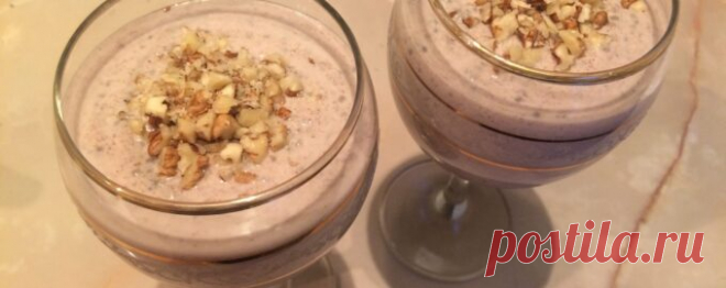 Шоколадный пудинг с семенами чиа - Диетический рецепт ПП с фото и видео - Калорийность БЖУ