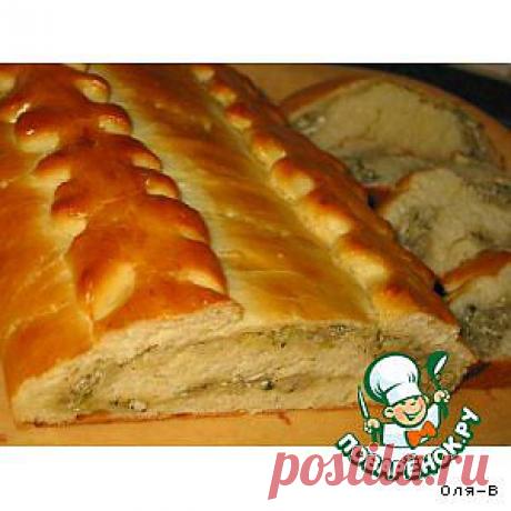 Кулебяка с капустой - кулинарный рецепт