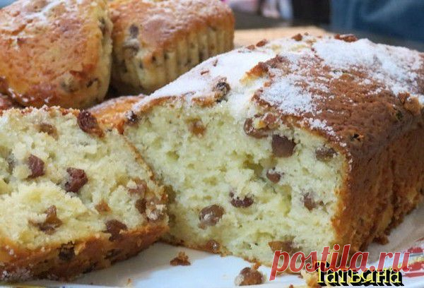 Нежный творожный кекс