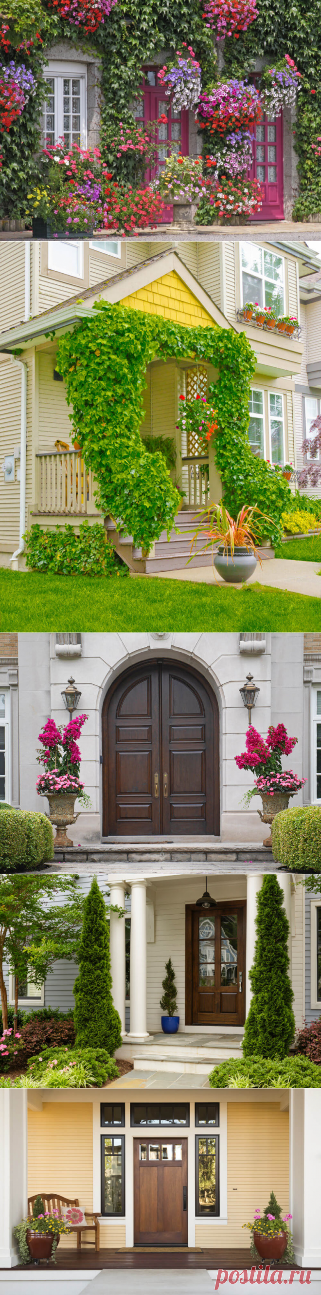 59 Front Door Flower and Plant Ideas