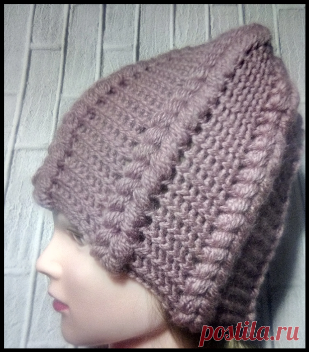 Оригинальная шапка - тыковка: как связать крючком