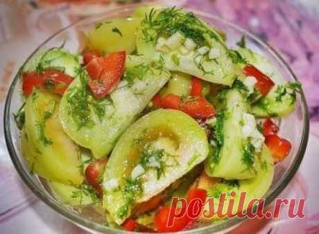 Маринованные зеленые помидоры. Как замариновать зеленые помидоры
