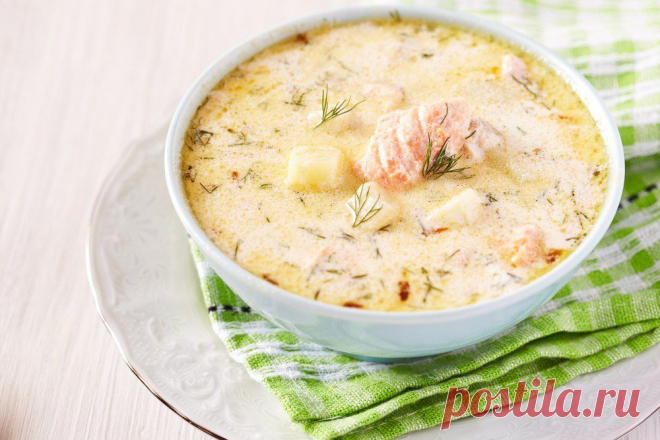 Супы Финский рыбный суп (Kalakeitto)