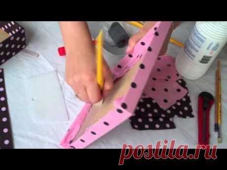 Caixas forradas p. 2 - YouTube